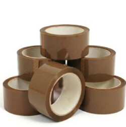 Self Adhesive Tape - Brown - 48mm x 60m