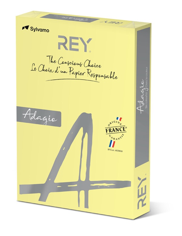 A3 80gsm Adagio Canary Paper