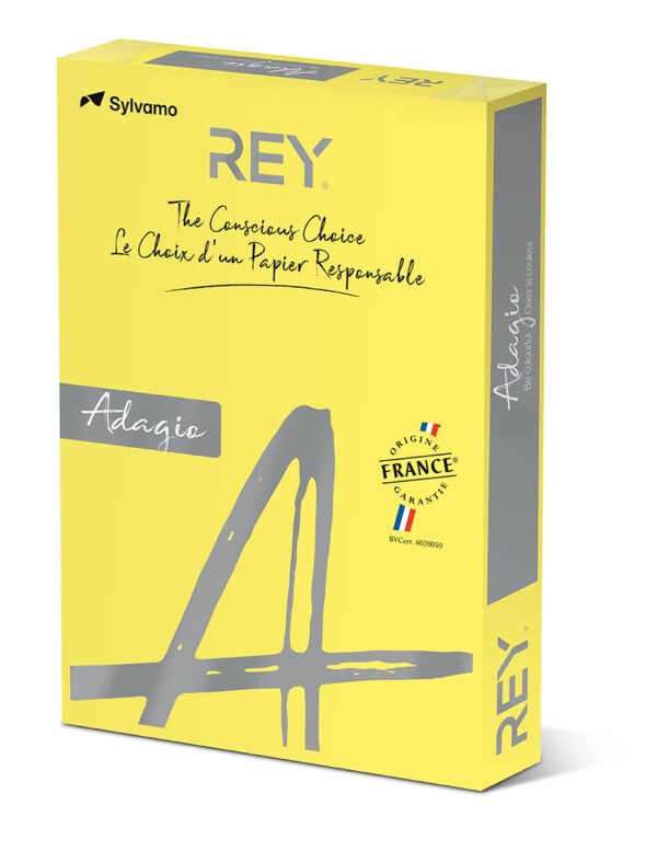 A4 160gsm Adagio Yellow Card