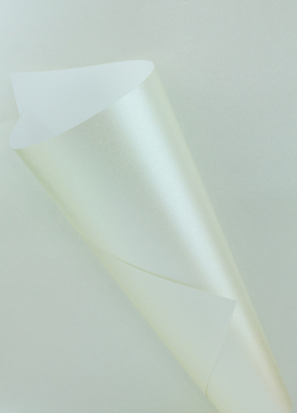 Pearlescent Cream Shimmer Paper 80gsm