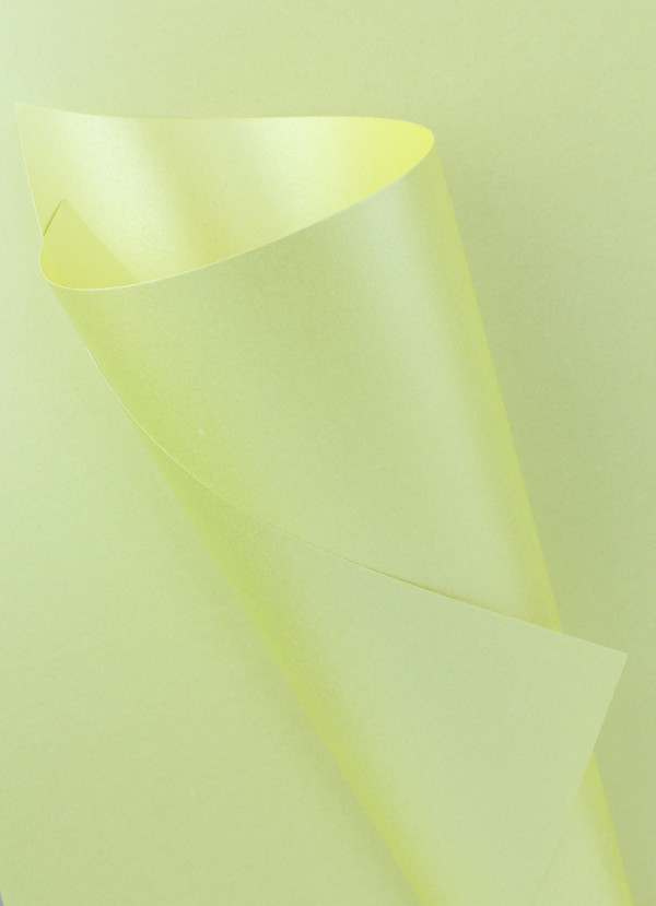 Pearlescent Lemon and Lime Paper 120gsm