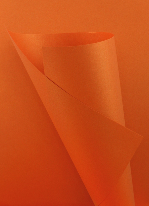 Pearlescent Orange Paper 120gsm