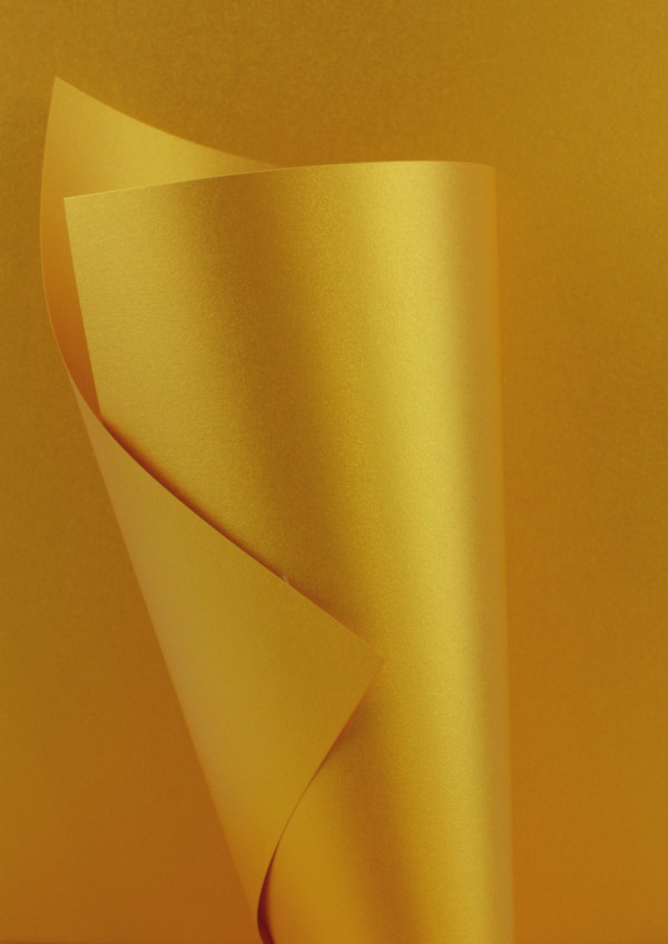 Pearlescent Mai Tai Gold Paper 120gsm