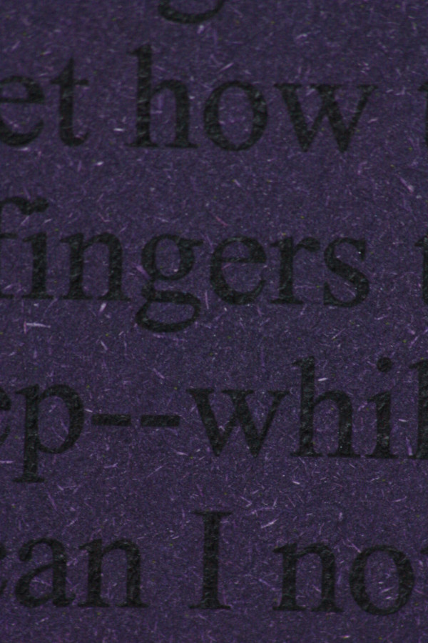 Savile Row Aubergine 100gsm Paper Closeup