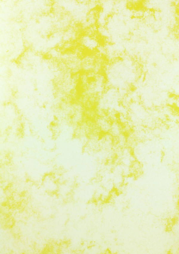 A3 Yellow Marbled Card - 215gsm