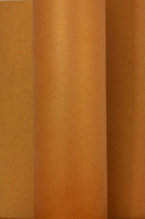 Pearlescent Curious Metallics Cognac Card