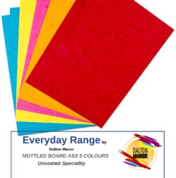 Dalton Manor Assorted Thick Marbled Card