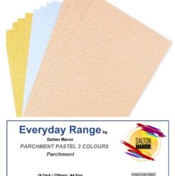 Dalton Manor Assorted Parchment Card