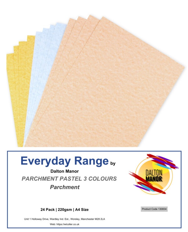 Dalton Manor Assorted Parchment Card