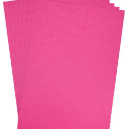 Pink Thick Card Pressboard