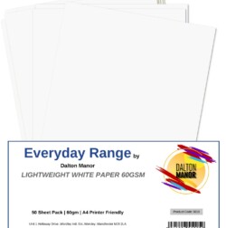 Dalton Manor A4 Lightweight White Paper PK50