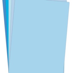 Shades of blue paper & card
