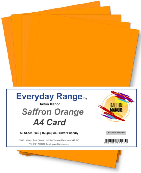 Dalton Manor Saffron Orange