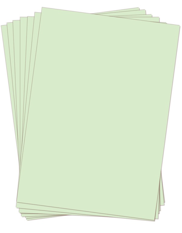 Dalton Manor A4 Green Paper PK100