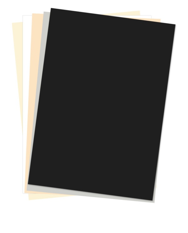 Dalton Manor A4 Assorted Card Neutral Tones 5 Colours