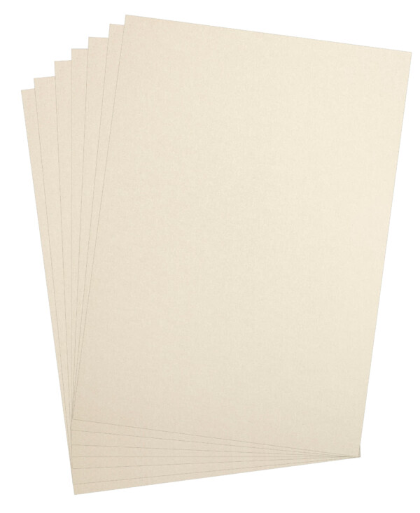 Dalton Manor A4 Pearlescent Card Soft Cream PK20