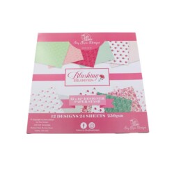 Dalton Manor - Blushing Blooms Floral 12" x 12" Card
